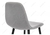 Барный стул Lada светло-серый (Арт. 11529)