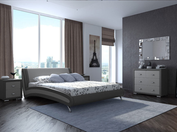 Кровать Corso 2 Lux Серый