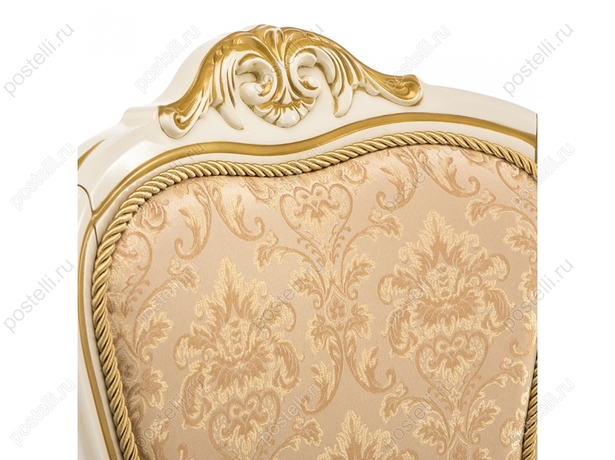 Кресло Руджеро патина золото/бежевый (Арт.318606)
