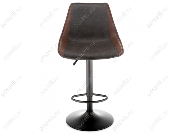 Барный стул Kozi серый/коричневый (Арт.11301)