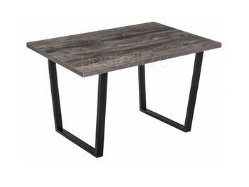 Стол Эльпатия 110 дуб рошелье/черный матовый (Арт. 420991)