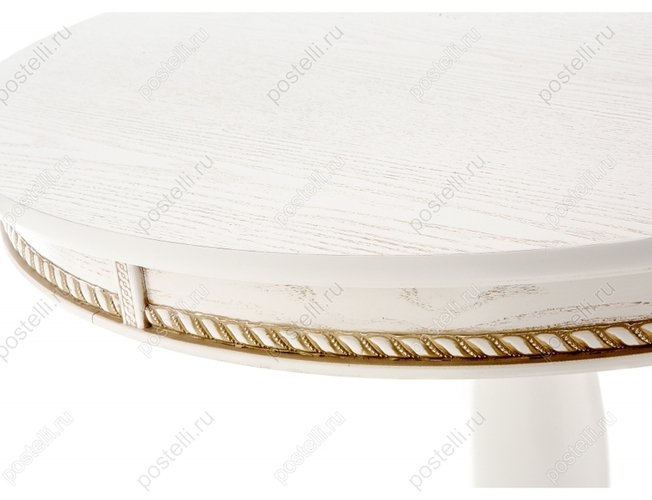 Обеденный стол Кантри 120 молочный (Арт. 406084)