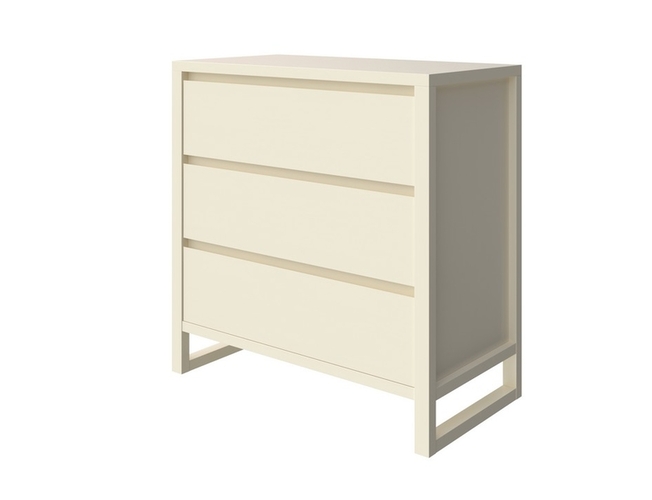 Комод Canada (3 ящика), Слоновая кость