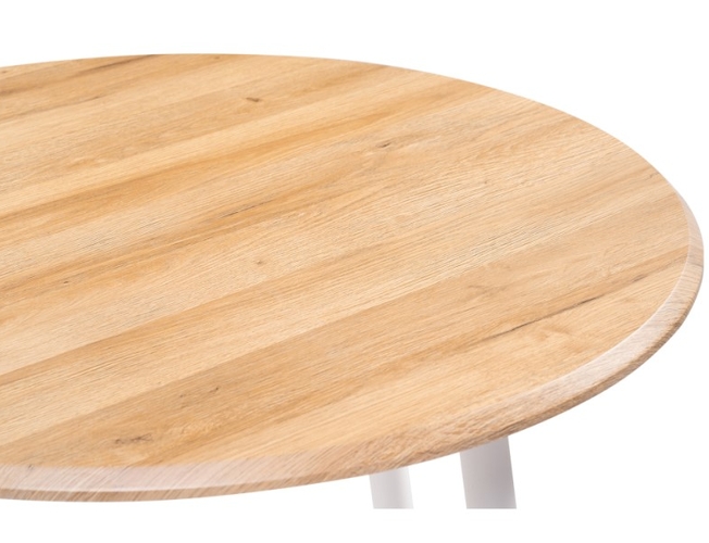 Стол Абилин 90 дуб вотан/белый матовый (Арт.507214)