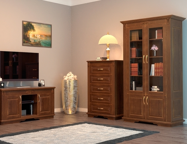 Шкаф-библиотека Палермо 2х створчатый