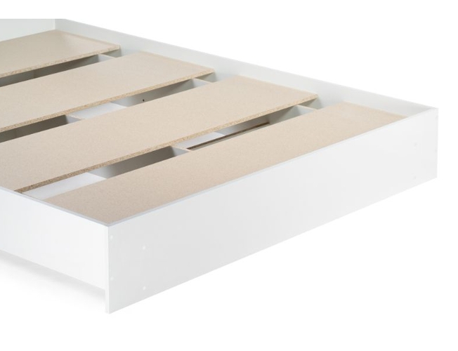 Двуспальная кровать Адайн (белая)