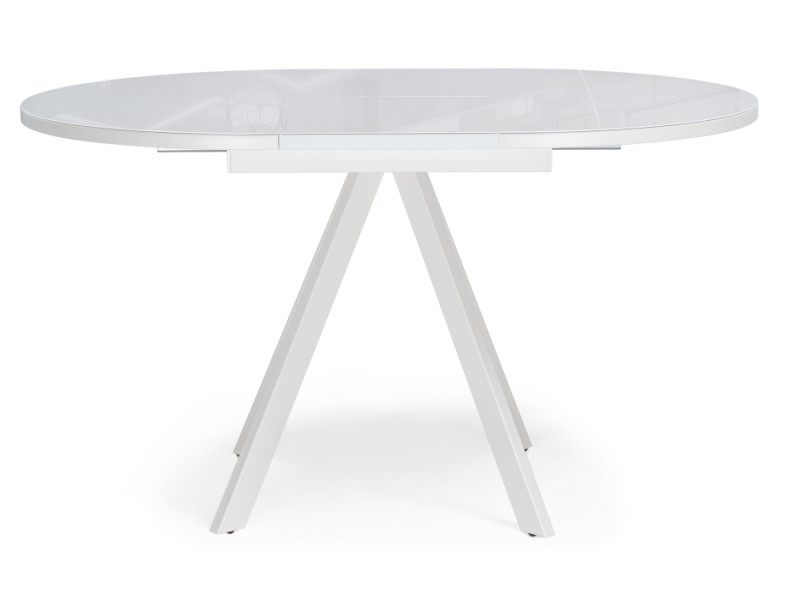 Стеклянный стол Трейси 110 белый (Арт.516561)