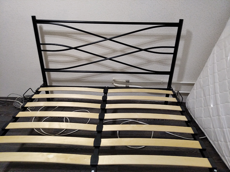 Двуспальная кровать Страйп - фото отзыв покупателя